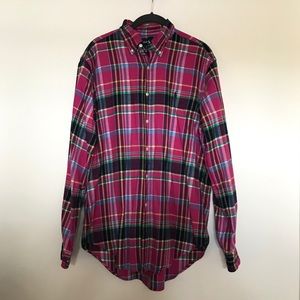Polo by Ralph Lauren Plaid L/S Flannel Shirt Med
